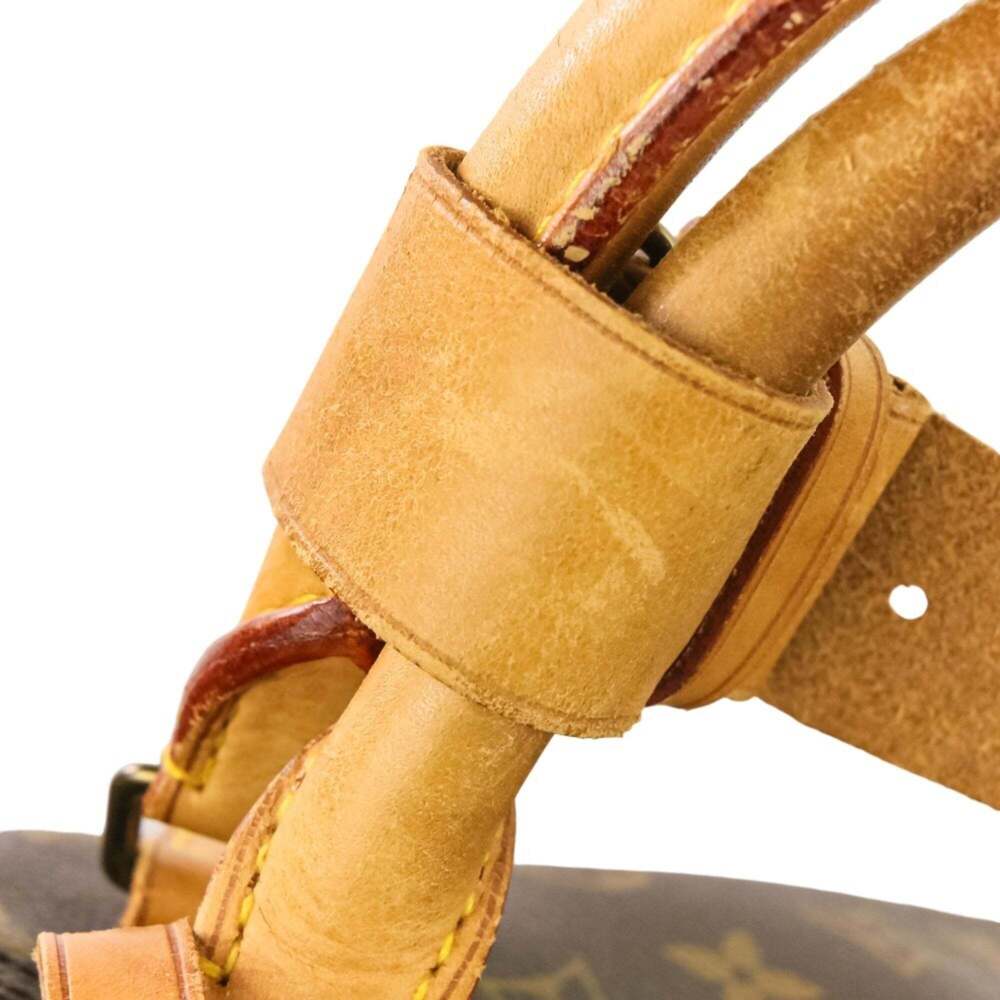 LOUIS VUITTON Brown Monogram Keepall 60 Boston Bag - Picture 9 of 14